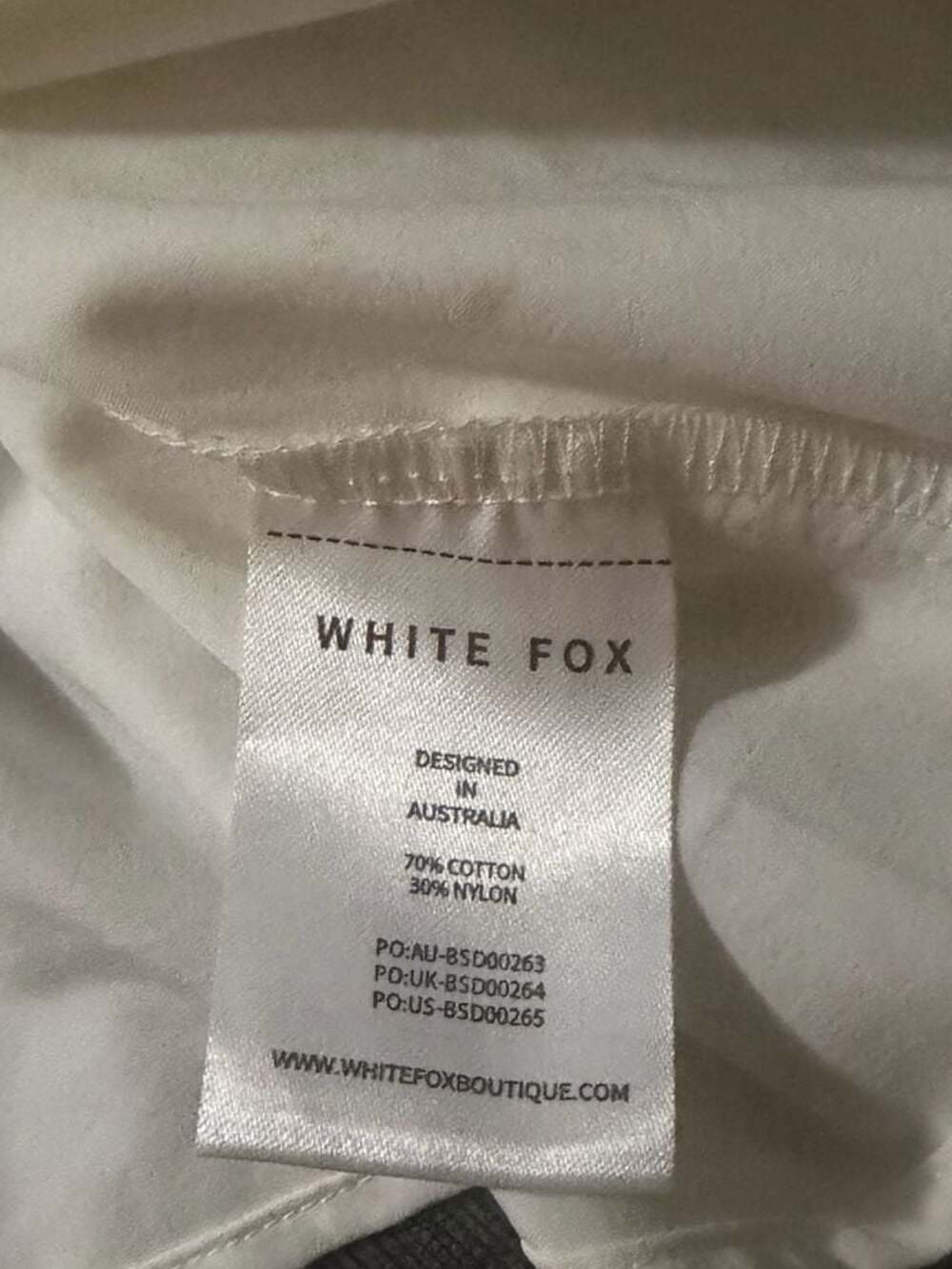 White Fox Diamonds Are Forever Mini Dress in White - Picture 6 of 7